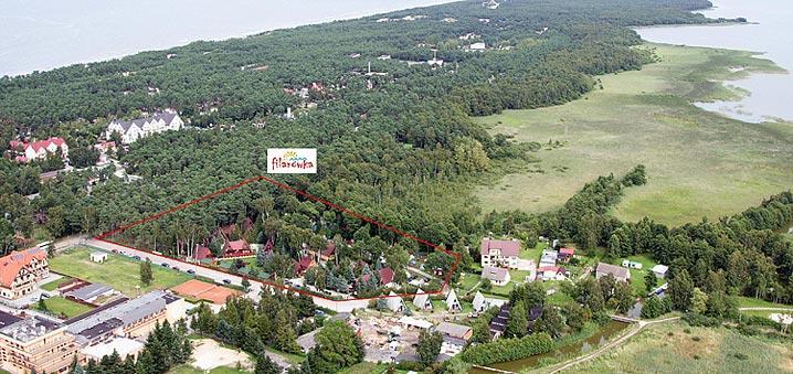Вилла Filarowka Леба Экстерьер фото